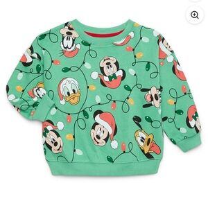 Disney Festive Green Kids Hoodie